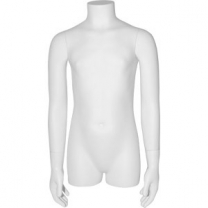 Торс детский с руками, скульптурный, на 6 лет, цвет белый. MD-STILE KID 02-01M