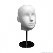 Манекен головы, женский, цвет белый, MD-Head WW-224