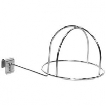 Кронштейн для головных уборов, шлемов, дя вешал системы Global, хром. MD-R 610