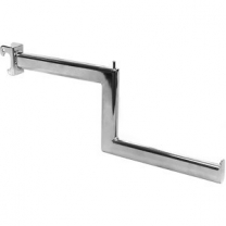 Кронштейн ступенчатый для вешал системы Global, хром, 400мм. MD-R (TOP) 109