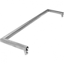Кронштейн П-образный, L-1100 мм, цвет шлифованная нержавеющая сталь, MD-STV 005-1100