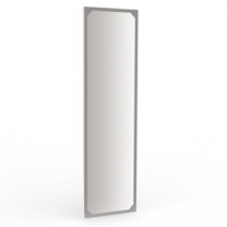 Зеркало навесное для оборудования магазина, 1600х450мм, нержавеющая сталь. MD-NK 112