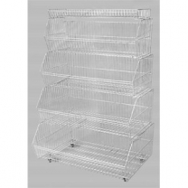 Стеллаж-горка, высота 1510мм, цинк, MD-1000 SG