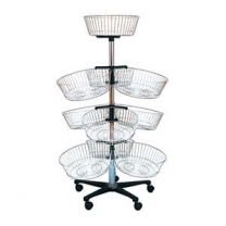 Стойка "Ротонат", высота 1420мм, хром, MD-KD 027