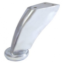 Опора для витрины, высота 90мм, хром, MD-NZ0204 90MM