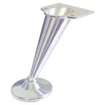 Опора для витрины, высота 120мм, хром, MD-NZ0404 120MM