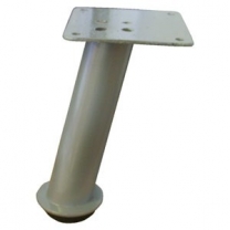 Опора для витрины, высота 150мм, алюминиевый глянец, MD-LF 030