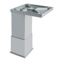 Опора регулируемая для витрины, высота 100мм, алюминий, MD-NA03C00/R 100ММ