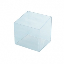 Подставка из оргстекла (пластиковая): короб, 175х175мм. OL-686