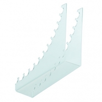 Подставка из оргстекла (пластиковая): под косметику и блеск настольная, 65х225мм. OL-441.2