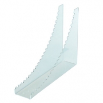 Подставка из оргстекла (пластиковая): для карандашей настольная, 65х225мм. OL-408.1