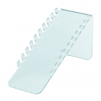 Подставка из оргстекла (пластиковая): для карандашей настольная, 75х95мм. OL-406