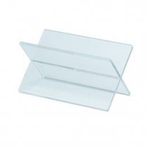 Подставка из оргстекла (пластиковая): универсальная, настольная, 100х60мм. OL-695