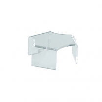 Подставка из оргстекла (пластиковая): универсальная, настольная, 80х40мм. OL-693.1