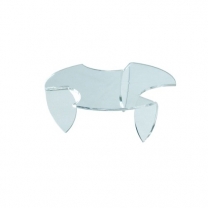 Подставка из оргстекла (пластиковая): универсальная, настольная, 150х40мм. OL-692.1