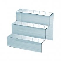 Подставка из оргстекла(пластика) трехуровневая OL-645.1