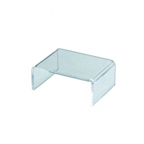 Подставка из оргстекла (пластиковая): универсальная, настольная, 80х30мм. OL-625.3