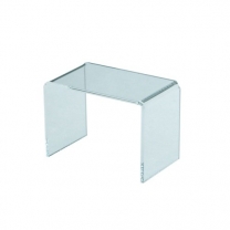 Подставка из оргстекла (пластиковая): универсальная, настольная, 100х70мм. OL-625.2