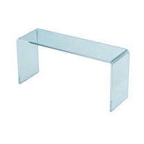 Подставка из оргстекла (пластиковая): универсальная П-образная, настольная, 300х140мм. OL-601.2