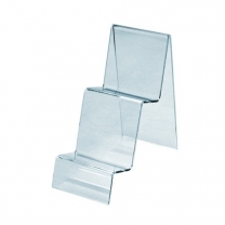 Подставка из оргстекла (пластиковая): для кошелька, настольная, 90х175мм. OL-202
