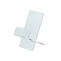 Подставка из оргстекла (пластиковая): универсальная, настольная, 70х135мм. OL-195