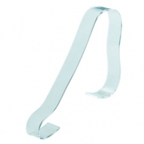 Подставка из оргстекла (пластиковая): вставка в босоножки из оргстекла, 25х155мм. OL-575.2/T3