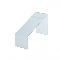 Подставка из оргстекла (пластиковая): для обуви (опора каблук), 80х130мм. OL-569.3