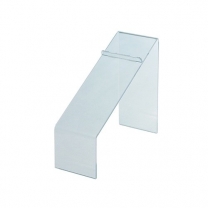 Подставка из оргстекла (пластиковая): для обуви (опора каблук), 80х180мм. OL-569.2