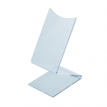 Подставка из оргстекла (пластиковая): для обуви Z-образная, 80х180мм. OL-565