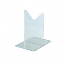 Подставка из оргстекла (пластиковая): для обуви, 80х130мм. OL-553.1