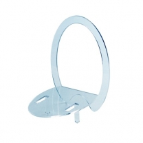 Подставка из оргстекла (пластиковая): для торгового зала под заколки, настольная, 140х195мм. OL-773