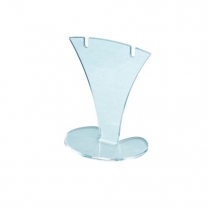 Подставка из оргстекла (пластиковая): под серьги, настольная, 85х100мм. OL-746