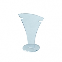 Подставка из оргстекла (пластиковая): под серьги, настольная, 80х100мм. OL-745