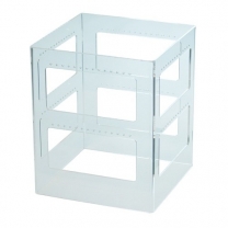 Подставка из оргстекла (пластиковая): под серьги, настольная, 205х250мм. OL-742.3