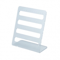 Подставка из оргстекла (пластиковая): под серьги, настольная, 150х170мм. OL-742.2