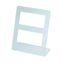 Подставка из оргстекла (пластиковая): под серьги, настольная, 200х195мм. OL-742.1