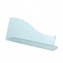 Подставка из оргстекла (пластиковая): под серьги, настольная, 245х105мм. OL-741