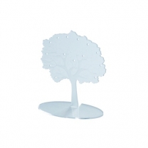 Подставка из оргстекла (пластиковая): под пирсинг "Lux", настольная, 105х115мм. OL-738