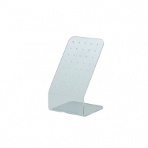 Подставка из оргстекла (пластиковая): под пирсинг, настольная, 70х130мм. OL-737