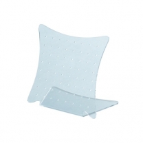 Подставка из оргстекла (пластиковая): под пирсинг, настольная, 130х130мм. OL-736