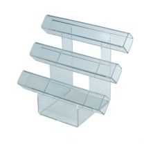 Подставка из оргстекла(пластика) для браслетов и часов трехуровневая OL-728/3 