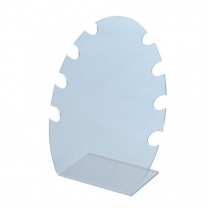 Подставка из оргстекла (пластиковая): под колье, настольная, 200х260мм. OL-714