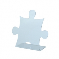 Подставка из оргстекла (пластиковая): под колье или браслет, настольная, 165х155мм. OL-713.2