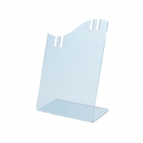 Подставка из оргстекла (пластиковая): под колье, настольная, 150х205мм. OL-719