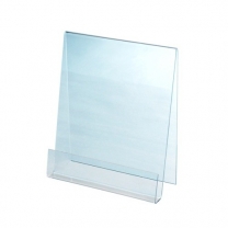 Подставка из оргстекла (пластиковая): для журналов, настольная, 255х295мм. OL-140.3