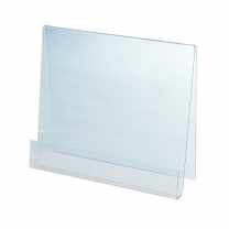 Подставка из оргстекла (пластиковая): для журналов, настольная, 350х295мм. OL-140.2