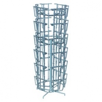Стеллаж настольный для открыток и брошюр, высота 965мм, цвет белый, MD-АА-36