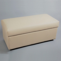 Пуфик прикроватный, прямоугольный с ящиком, PF-029