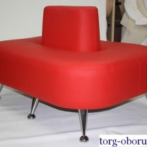 Банкетка (пуфик) без ящика с сиденьем для обувного магазина, PF-057