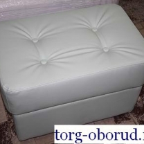 Банкетка (пуфик) в прихожую с сиденьем, для обуви, для магазина, в спальню, мягкая, PF-063